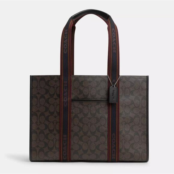 Large Smith Tote Bag In Signature Canvas CM865 - Picture 1 of 6